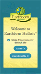 Mobile Screenshot of earthbornholisticpetfood.com